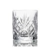 Kryształowe szklanki do whisky z grawerem na dnie 2szt w opakowaniu prezentowym Crystalline Melodia