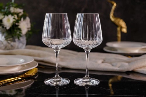Kieliszki do wina Crystalline Timeless 510ml 2szt w pudełku prezentowym