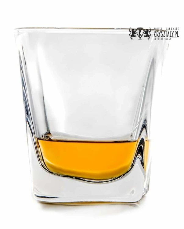 Zestaw do whisky:  Crystalline Laguna kryształowa karafka z grawerem+ kryształowe szklanki do whisky 2szt