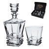 Zestaw do whisky ROCKY kryształowa karafka + kryształowe szklanki do whisky 6szt w opakowaniu prezentowym Premium