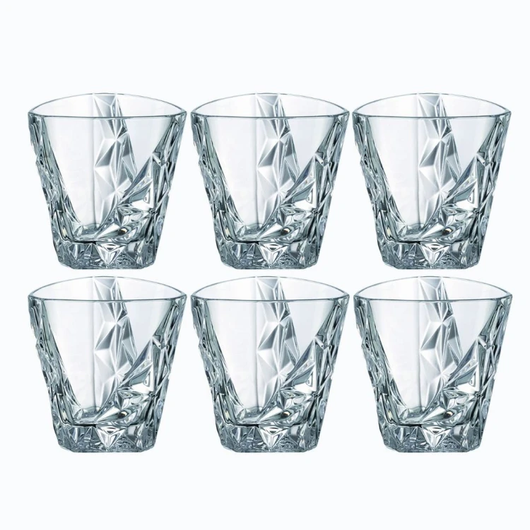 Zestaw do whisky ESKYMOS: kryształowa karafka + kryształowe szklanki do whisky 6szt w EKP10