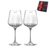 Kieliszki do wina Crystalline Timeless 510ml 2szt z grawerem inicjałów w pudełku prezentowym RT10