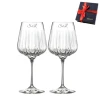 Kieliszki do wina Crystalline Timeless 510ml 2szt z grawerem inicjałów w pudełku prezentowym RT10