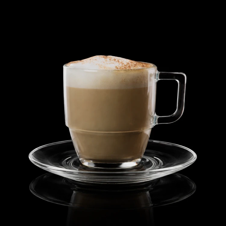 Prezent firmowy z logo - kryształowe filiżanki Coffee 350ml, 2szt. - gadżet firmowy z logo