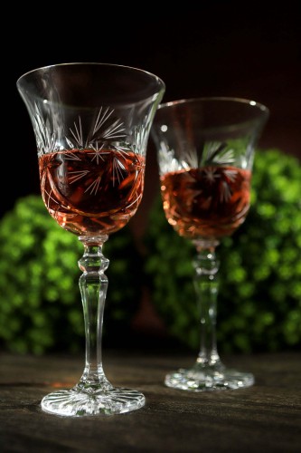 Kryształowe kieliszki do wina 240ml Młynek MK32 6szt