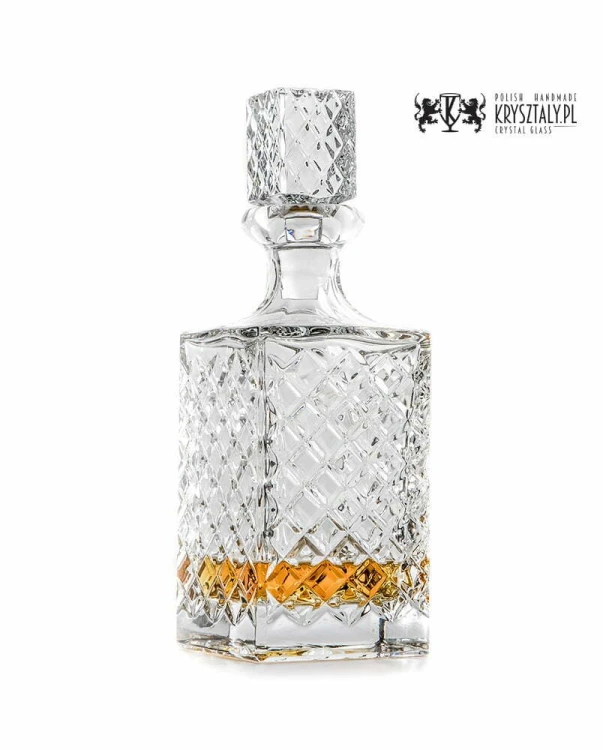 Kryształowa karafka do whisky 750ml King KK90
