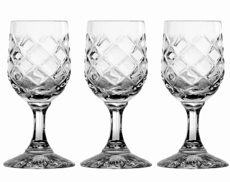 Kryształowe kieliszki do wódki 25ml King KK15 6szt