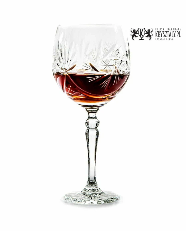 Kryształowe kieliszki do wina 300ml Młynek MK34 6szt