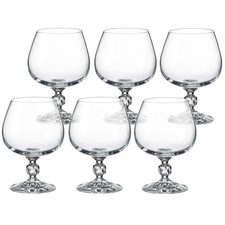 Kieliszki do koniaku CRYSTALLINE 250ml 6szt.