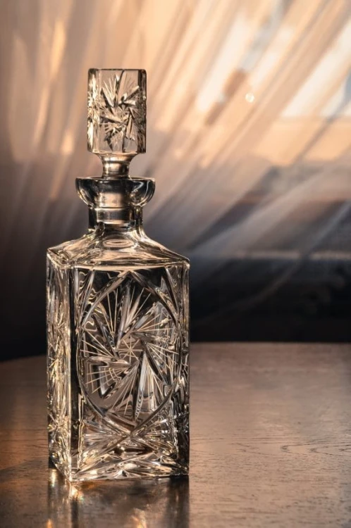 Kryształowa karafka do whisky 750ml Młynek MK90