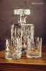 Zestaw do whisky: kryształowa karafka + kryształowe szklanki do whisky 4szt w opakowaniu prezentowym Elixir EZ11