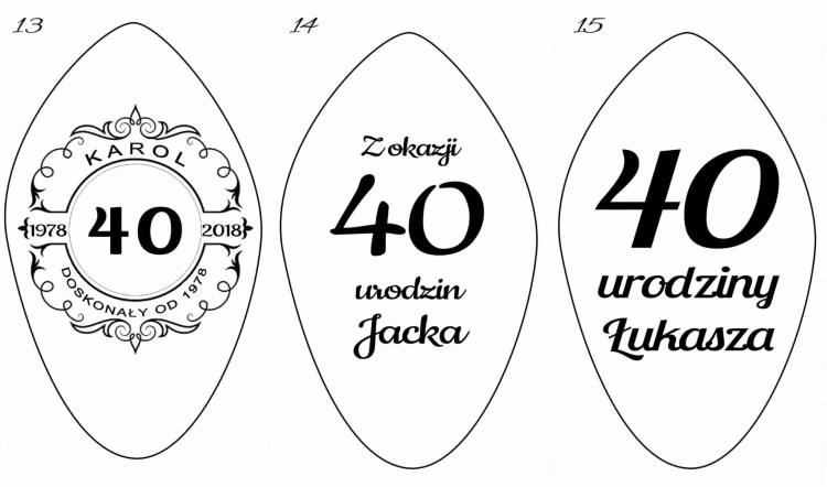 Kryształowa karafka do whisky z grawerem 750ml Młynek MK90 - prezent na 40 urodziny