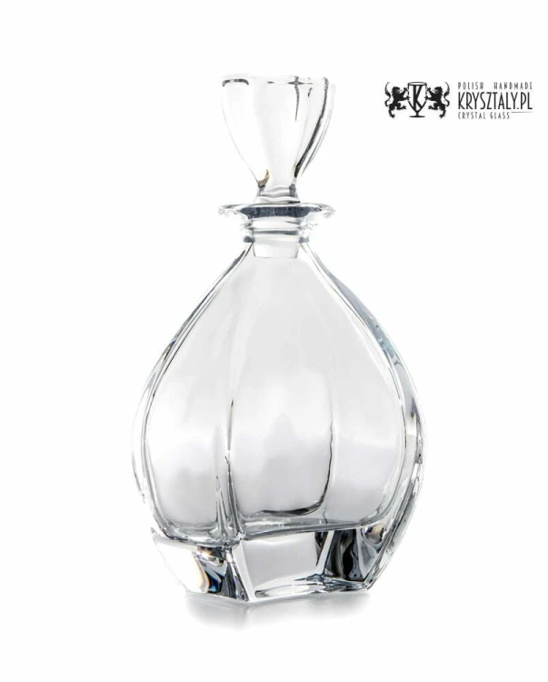 Zestaw do whisky: kryształowa karafka + kryształowe szklanki do whisky 6szt Crystalline Laguna