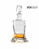 Zestaw do whisky: kryształowa karafka + kryształowe szklanki do whisky 6szt Crystalline Quadro