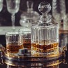 Zestaw do whisky: kryształowa karafka + kryształowe szklanki do whisky 6szt w opakowaniu prezentowym Glory GZ11