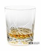 Zestaw do whisky: kryształowa karafka + kryształowe szklanki do whisky 6szt w opakowaniu prezentowym Wind WZ11