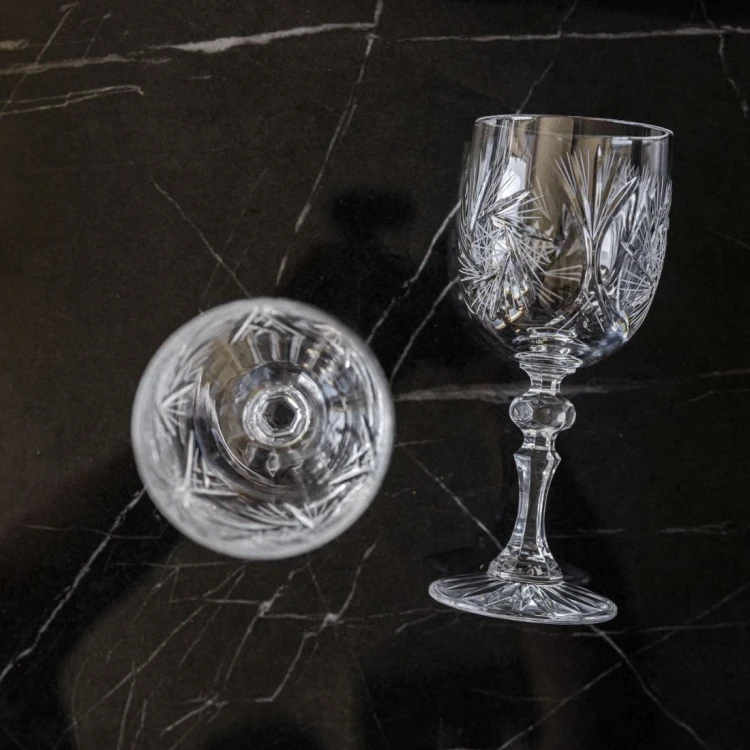 Kryształowe kieliszki do wina 240ml Młynek MK38 6szt