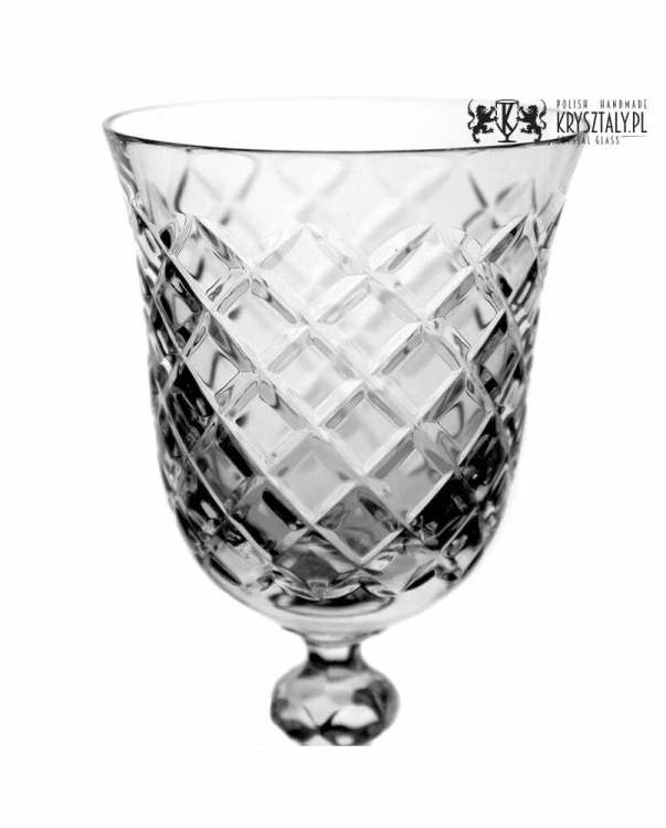 Kryształowe kieliszki do wina 220ml King KK37 6szt