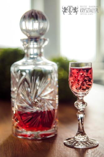 Kryształowe kieliszki do nalewek, likieru, wódki 45ml Młynek MK21 6szt