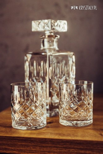 Kryształowa karafka do whisky 750ml Elixir EK90