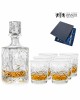 Zestaw do whisky: kryształowa karafka + kryształowe szklanki do whisky 6szt w opakowaniu prezentowym Młynek MZ11 podziękowanie dla Świadków