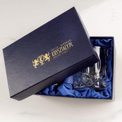 Kryształowe szklanki do whisky 2szt w opakowaniu prezentowym Crystalline Opera