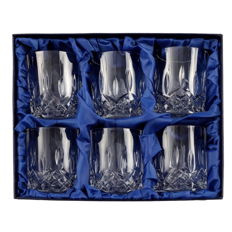 Kryształowe szklanki do whisky 6szt w opakowaniu prezentowym Crystalline Opera