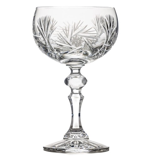 Kryształowe kieliszki do szampana płaskie 170ml Młynek MK73 2szt