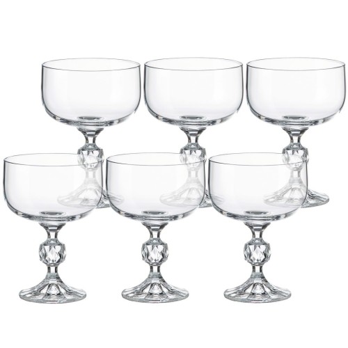 Kieliszki do szampana płaskie CRYSTALLINE 200ml 6szt.