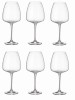 BOHEMIA Komplet 6 sztuk kieliszków do wina czerwonego 770 ml ANSER ALIZZE Crystalline