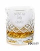 Kryształowe szklanki do whisky z grawerem 260ml Elixir EK80E 2szt w pudełku prezentowym