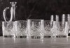 Kryształowe szklanki do whisky z grawerem 300ml Młynek MK80 2szt + opakowanie ozdobne z eko skóry