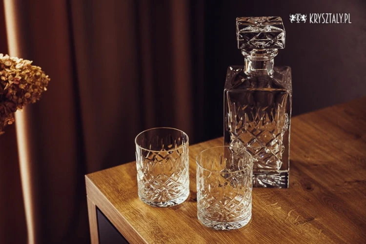 Kryształowe szklanki do whisky 300ml Elixir EK80 2szt