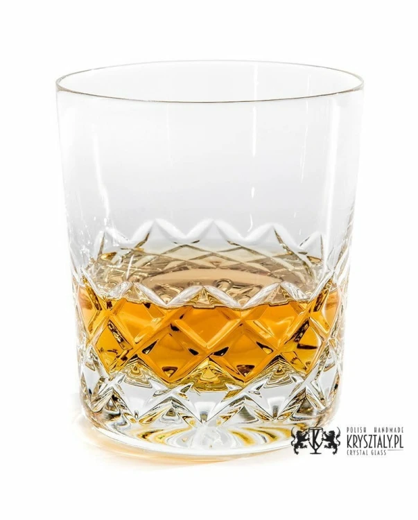 Kryształowe szklanki do whisky 260ml Melody LK80 2szt