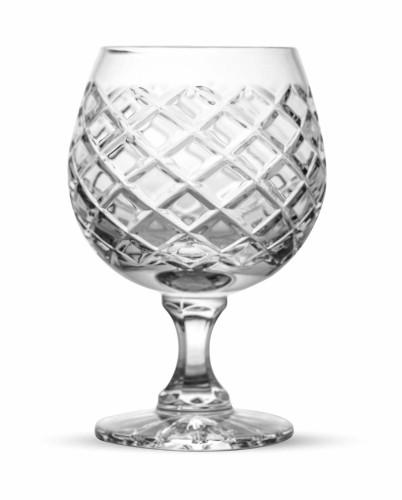 Kryształowe kieliszki do koniaku 250ml King KK51 6szt