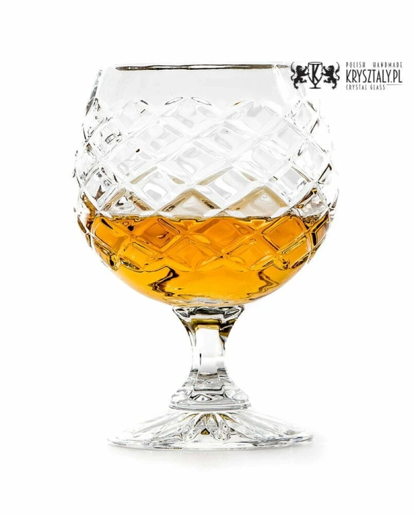 Kryształowe kieliszki do koniaku 250ml King KK51 6szt