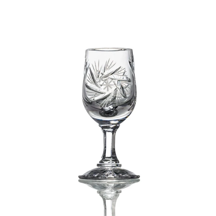Kryształowe kieliszki do wódki 25ml Młynek MK15 2szt