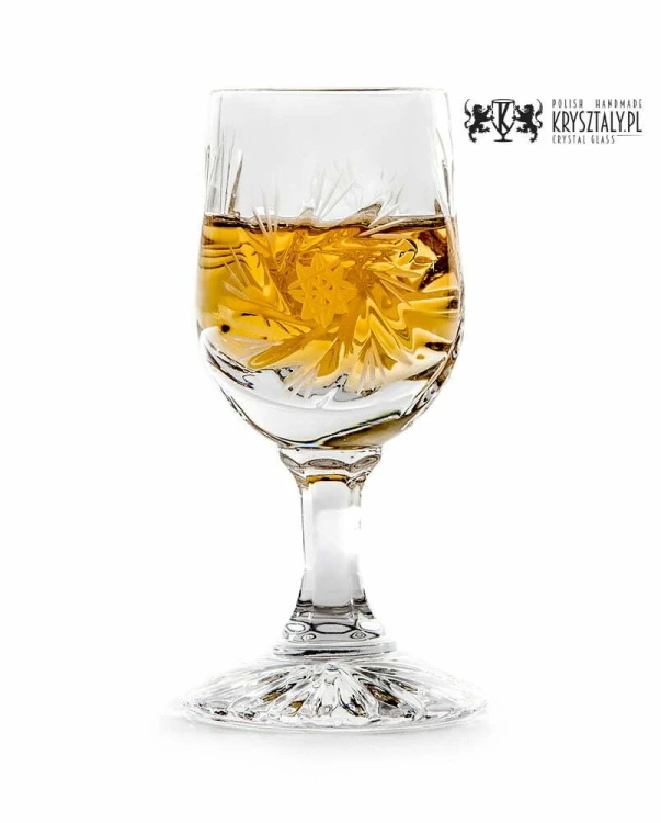 Kryształowe kieliszki do wódki 25ml Młynek MK15 2szt