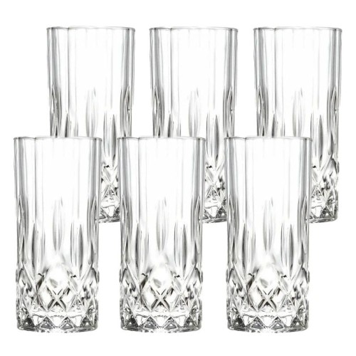 Kryształowe szklanki long do drinków 6szt Crystalline Opera