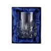Kryształowa szklanka do whisky OPERA 300ml 1szt w pudełku prezentowym z eko-skóry