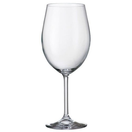 Kieliszek do wina lub wody kryształowy 580ml CRYSTALLINE z grawerem prezent na Dzień Babci 1szt