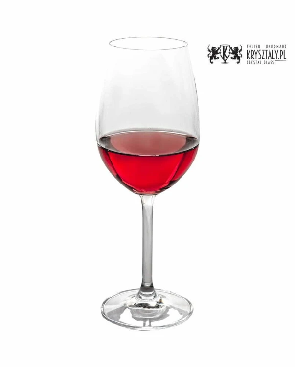 Kieliszek do wina lub wody kryształowy 580ml CRYSTALLINE z grawerem prezent na Dzień Babci 1szt