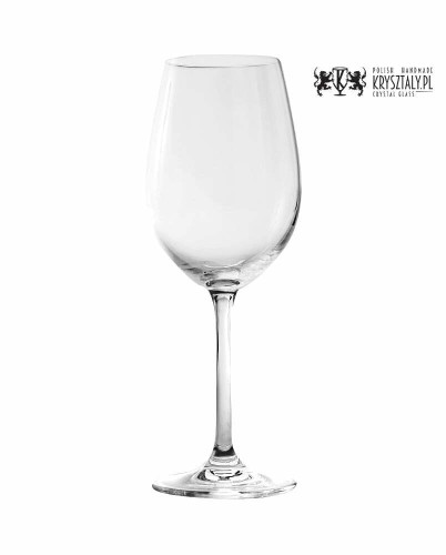 Kieliszek do wina lub wody kryształowy 580ml CRYSTALLINE z grawerem 1szt