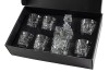 Zestaw do whisky GLACIER kryształowa karafka + kryształowe szklanki do whisky 6szt w opakowaniu prezentowym Premium