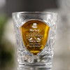 Kryształowa szklanka do whisky z grawerem Młynek MK80R 1szt - prezent na urodziny