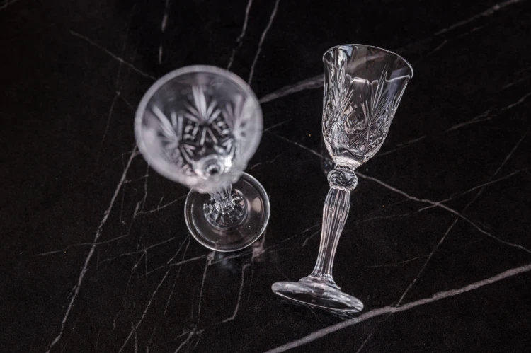 Kryształowe kieliszki do nalewek Crystalline Melodia, 50ml, 6szt.