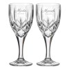Kryształowe kieliszki do wina Classico 240ml 2szt z grawerem w opakowaniu prezentowym