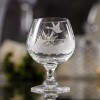 Prezent dla myśliwego - kryształowe kieliszki do koniaku 250ml 6szt