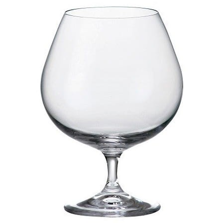 Kieliszki kryształowe do koniaku CRYSTALLINE Colibri 690ml, 6szt
