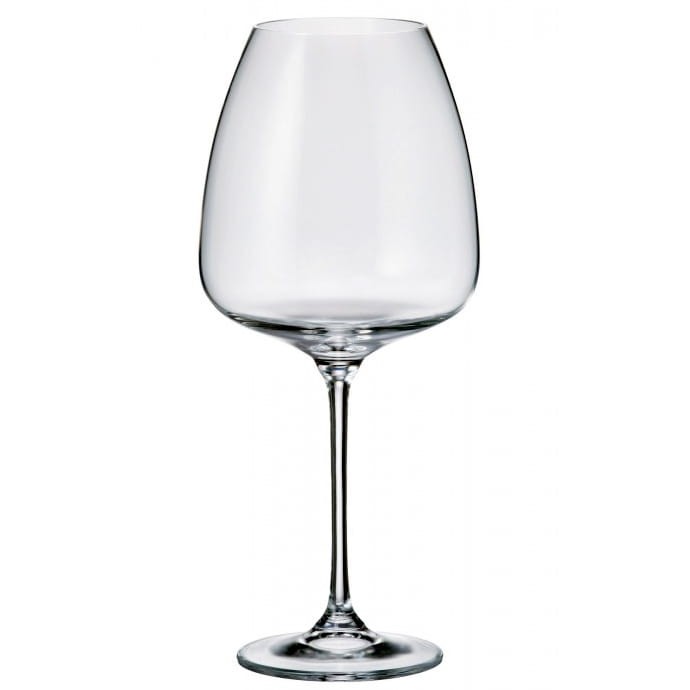 BOHEMIA Komplet 6 sztuk kieliszków do wina czerwonego 770 ml ANSER ALIZZE Crystalline